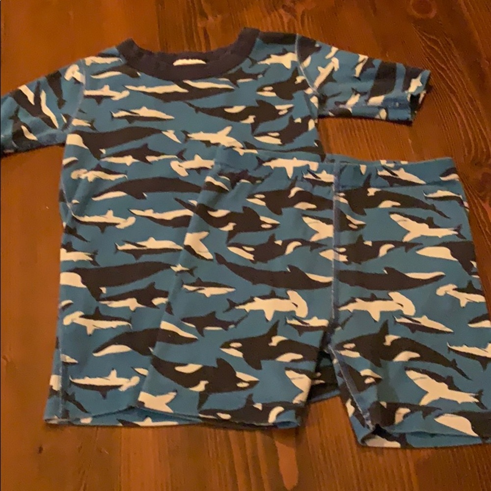 Hanna Andersson Short Johns Shark Boys’ 8